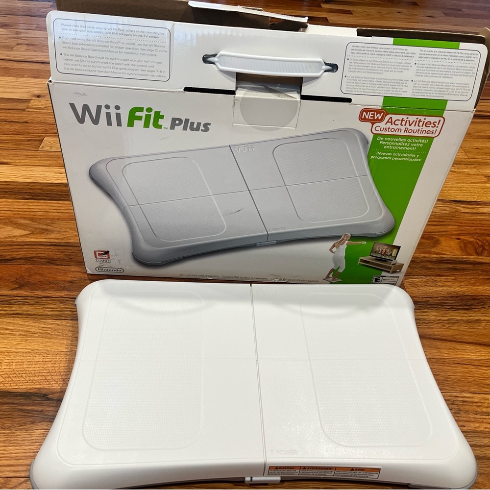 Nintendo Wii Fit Plus Balance‎ Board Only. No Disc Video Sports Game